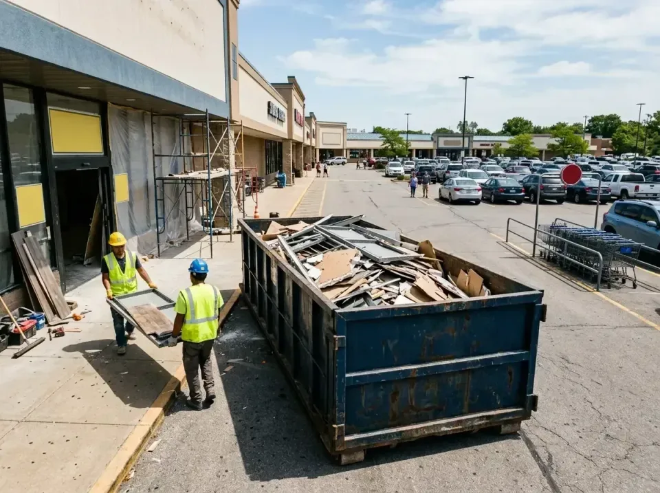 retail-store-renovation-debris-003 — frequently asked questions, Roll-off Dumpster Rentals in Grosse Pointe Woods, MI